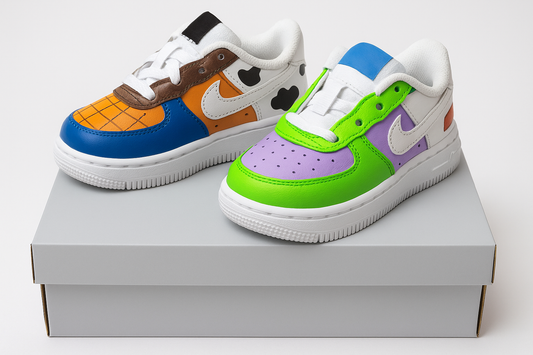 Custom Themed Hand Painted Sneakers
